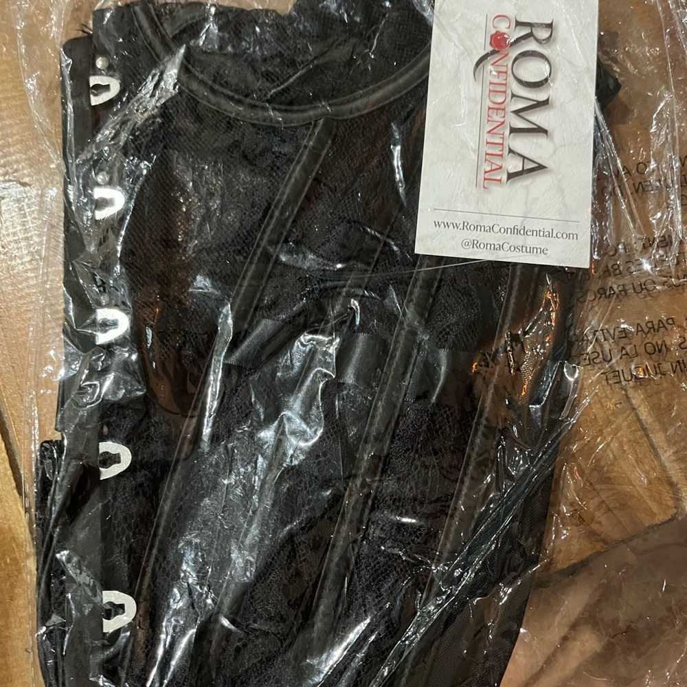 Roma Confidential Black Corset